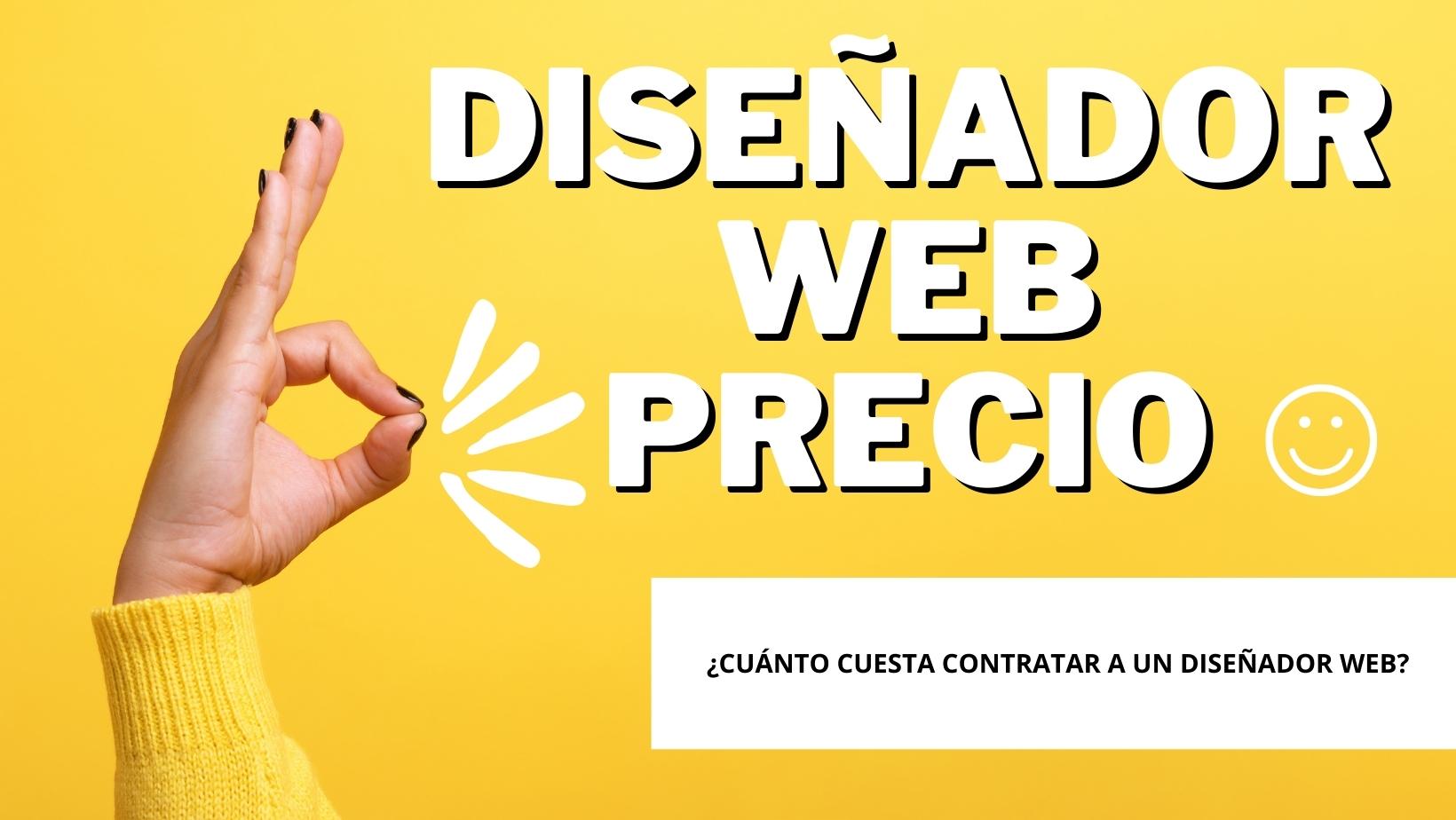 Diseñador web precio