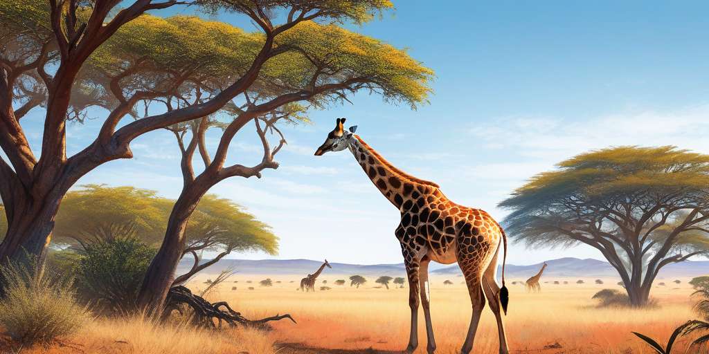 Jirafa: El majestuoso gigante africano que cautiva nuestra admiración