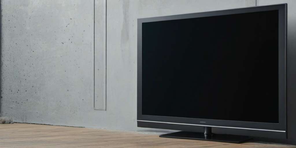 Mi televisor tiene una mancha negra en la pantalla: causas y soluciones