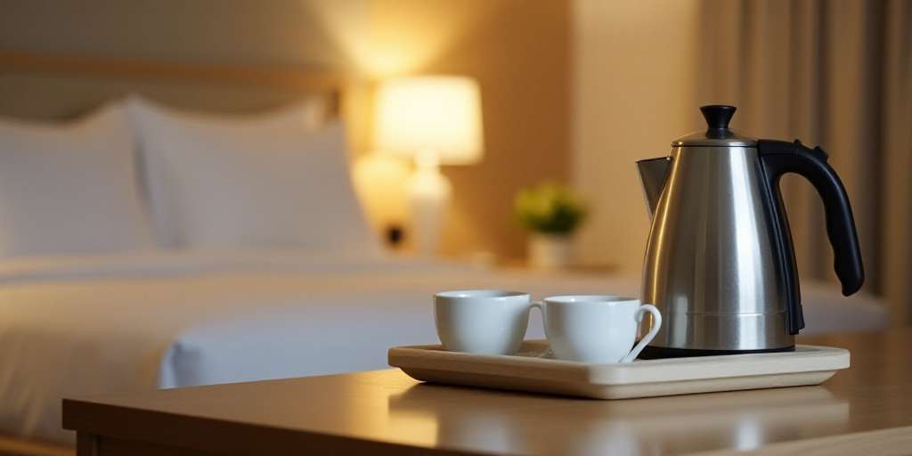 Hervidor de agua hotel: confort y versatilidad para tus huéspedes