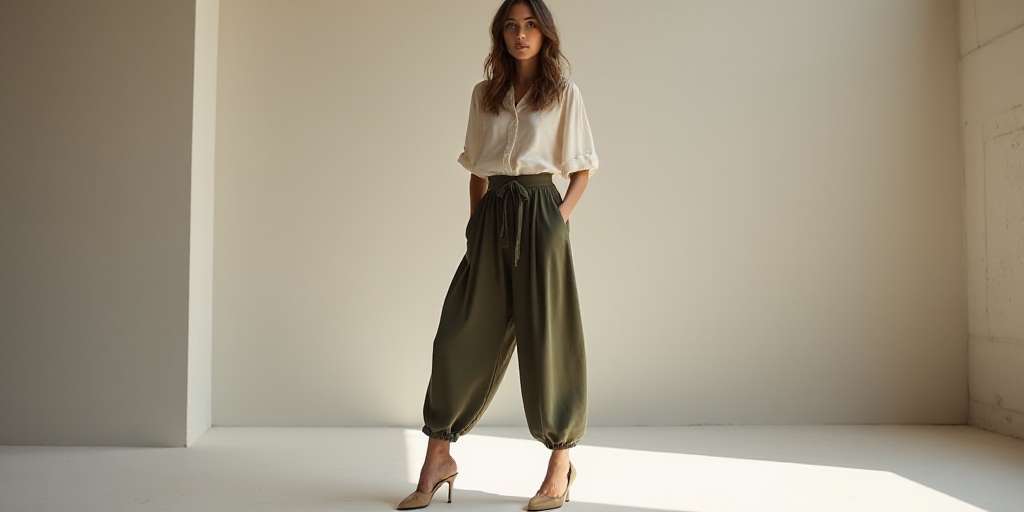 Pantalones bombachos de vestir para mujer: elegancia y comodidad al instante