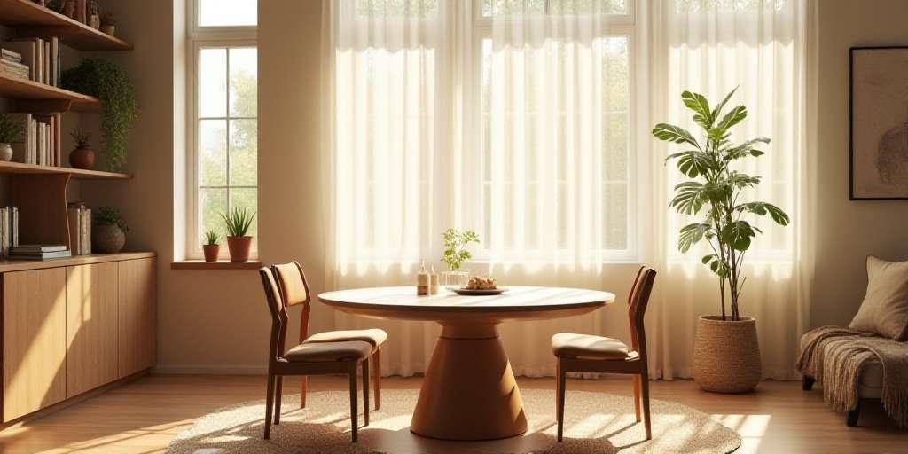 Mesa comedor redonda: la elección perfecta para tu hogar
