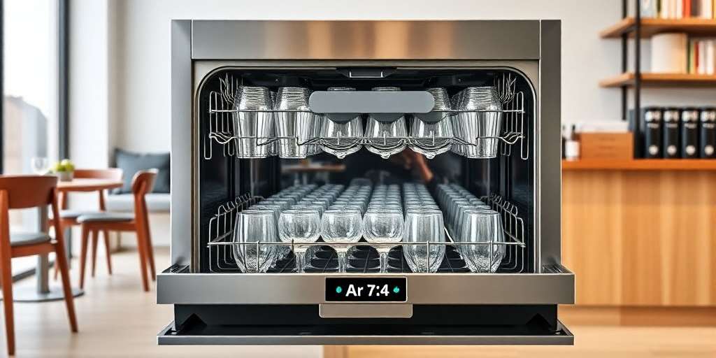 Lavavajillas industrial para vasos: Eficiencia y limpieza en tu negocio