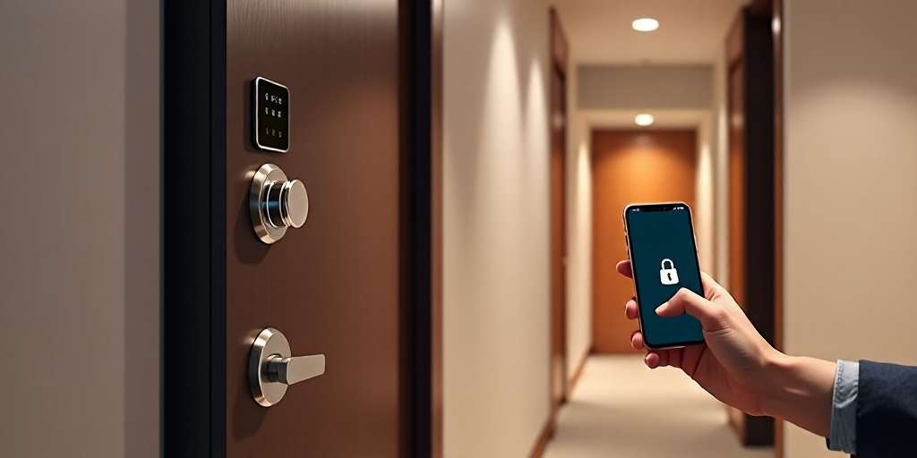 Cerraduras inteligentes en hoteles: seguridad y comodidad para el huésped