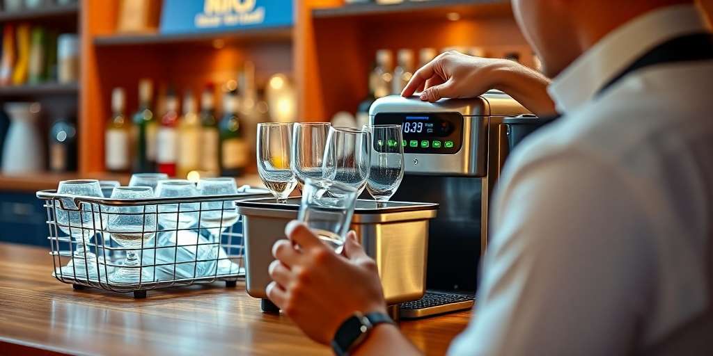 Lavavasos para bar: Guía completa de compra y mantenimiento