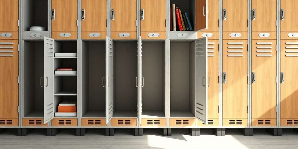 Baldas para taquillas: Organización y espacio optimizado
