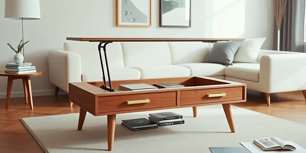 Mesas de centro elevables económicas: funcionalidad y estilo al mejor precio