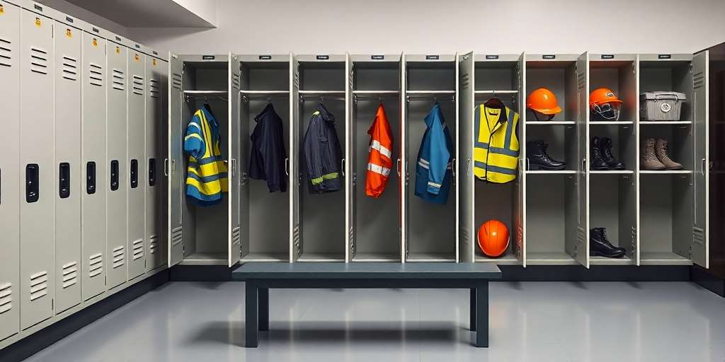 Taquillas para ropa de trabajo: organización y seguridad en el empleo
