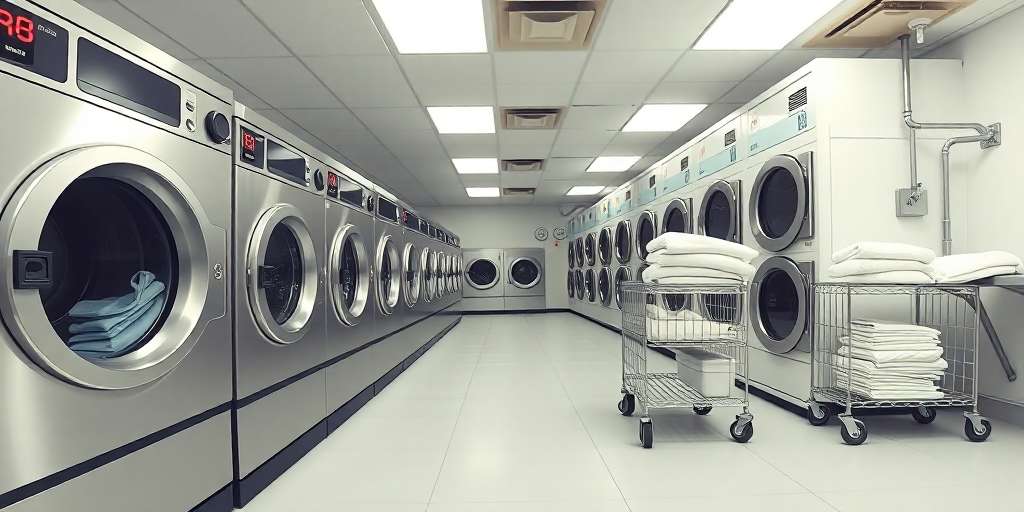 Lavadora industrial para lavandería: Guía completa y recomendaciones