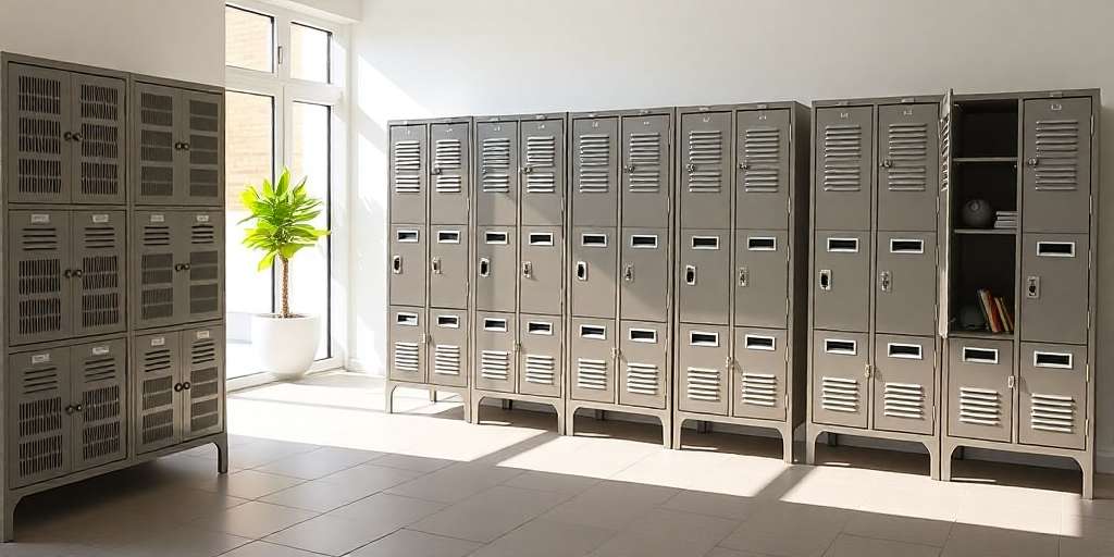 Lockers metálicos precios: guía completa y comparativa 2026